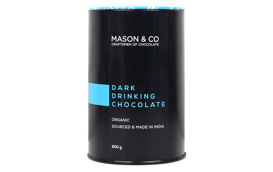 Mason & Co Organic Dark Drinking Chocolate    Container  200 grams